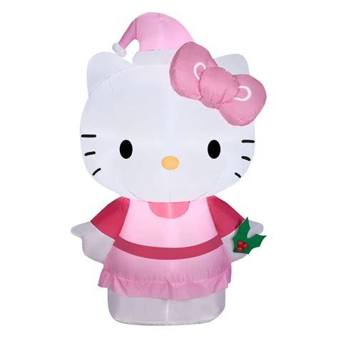 Hello kitty witch inflatable